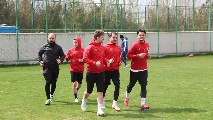 'Sivas Belediyespor, Mamak maçı hazırlıklarına başladı'