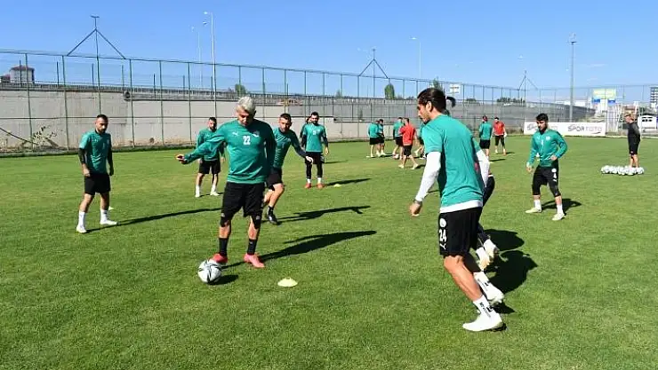 'Sivas Belediyespor, Maraş maçının taktiğini çalıştı'