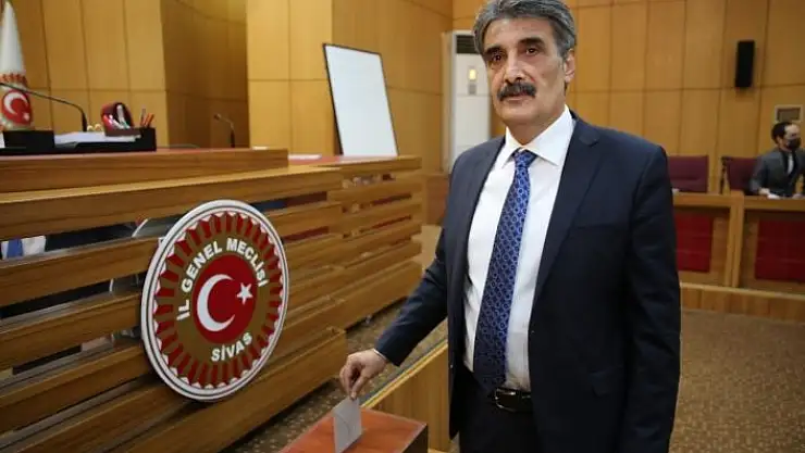 'Sivas İl Genel Meclisi´nde Akkaş güven tazeledi'