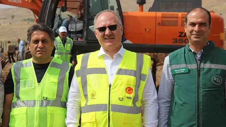'Sivas´ın su sıkıntısına çözüm olacak projenin 1. Etabı başladı'