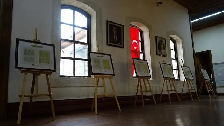 'Sivas Kongresinin tarihi belgeleri sergilendi'
