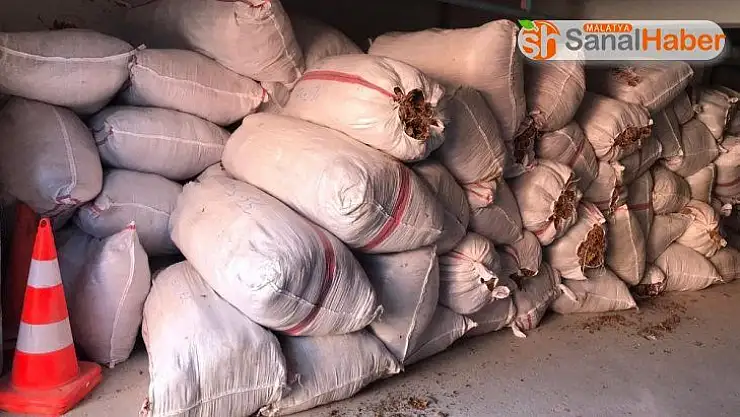 Sivas'ta 3 ton 180 kg kaçak tütün ile yakalanan şahsa 130 bin TL ceza