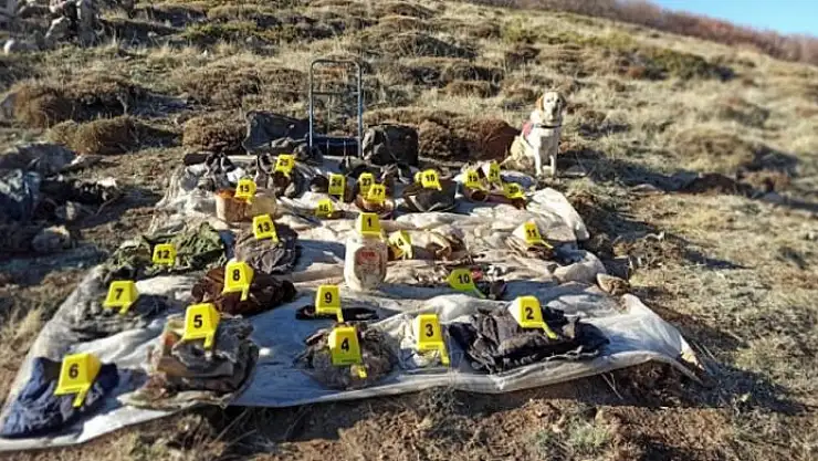 'Sivas´ta 4 adet PKK sığınağı bulundu'