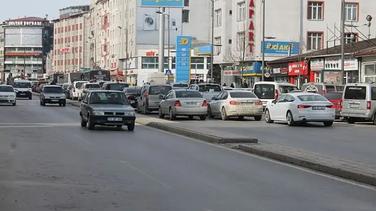 'Sivas´ta araç sayısı artıyor'