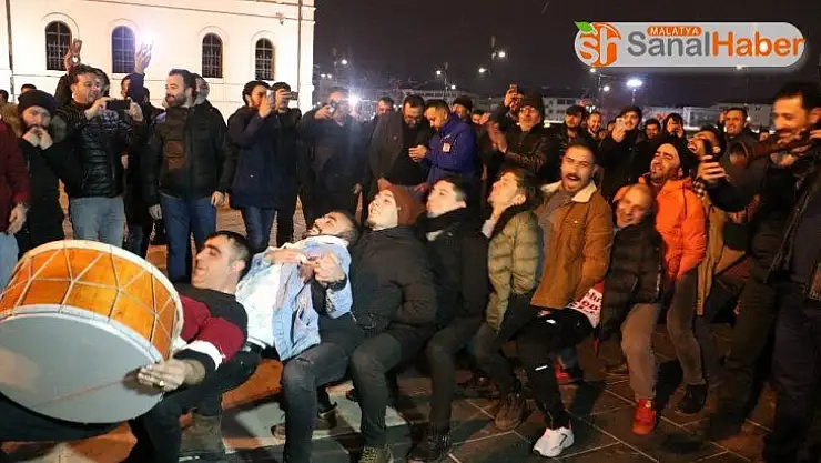 Sivas'ta, Beşiktaş galibiyeti doyasıya kutlandı
