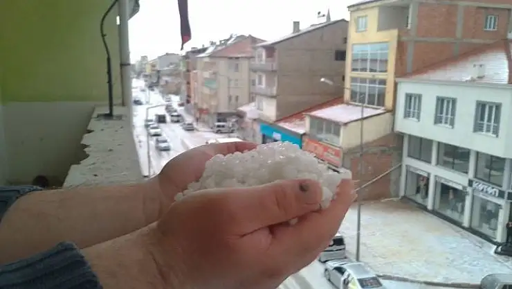'Sivas´ta dolu etkili oldu'