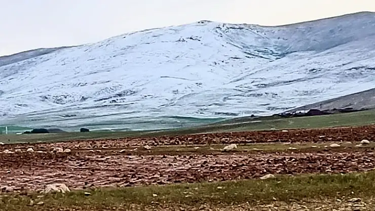 'Sivas´ta Haziran ortasında kar yağdı'