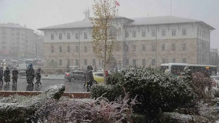 'Sivas´ta kar özlemi sona erdi'