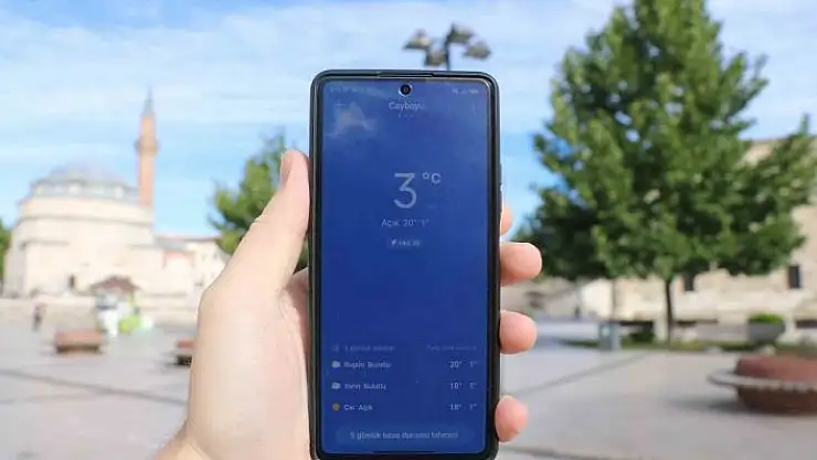 'Sivas´ta kış erken geldi, termometreler 3 dereceyi gösterdi'