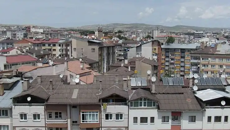 'Sivas´ta konut satışında düşüş'