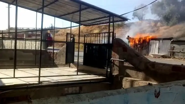 'Sivas´ta korkutan yangın'