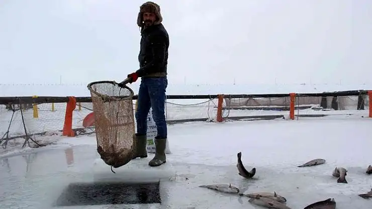 'Sivas´ta kutupları aratmayan görüntü'