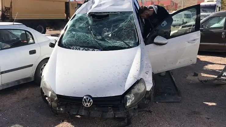 'Sivas´ta trafik kazası: 1 ölü, 3 yaralı'
