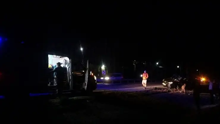 'Sivas´ta trafik kazası: 2 yaralı'