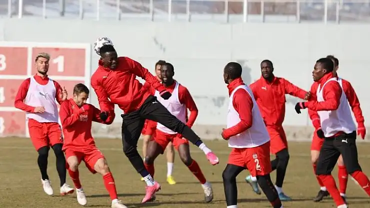 'Sivasspor, Ankaragücü maçına hazırlanıyor'