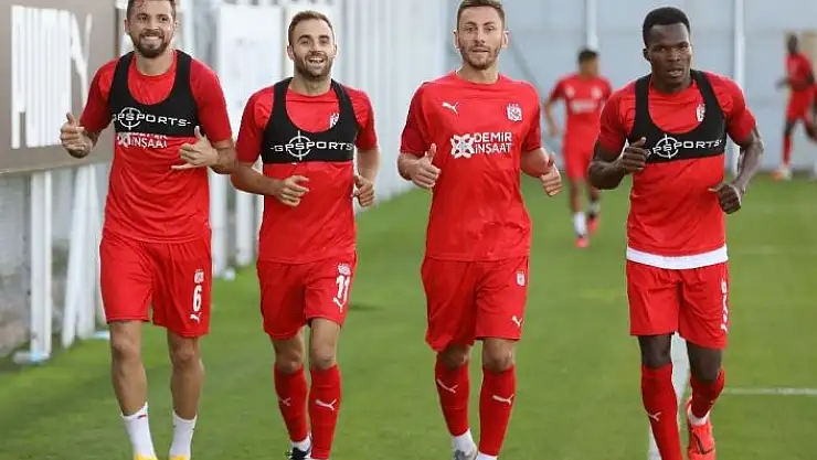 'Sivasspor, Ankaragücü maçının hazırlıklarına başladı'