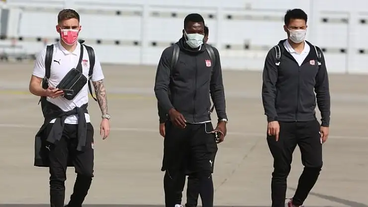 'Sivasspor, Antalya´ya ulaştı'