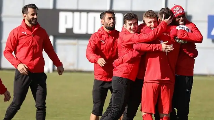 'Sivasspor´da Fatih Karagümrük maçı hazırlıkları devam etti'