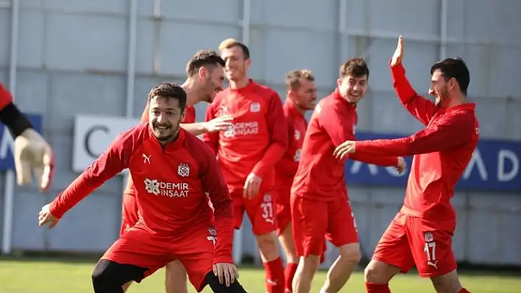 'Sivasspor´da neşeli antrenman'
