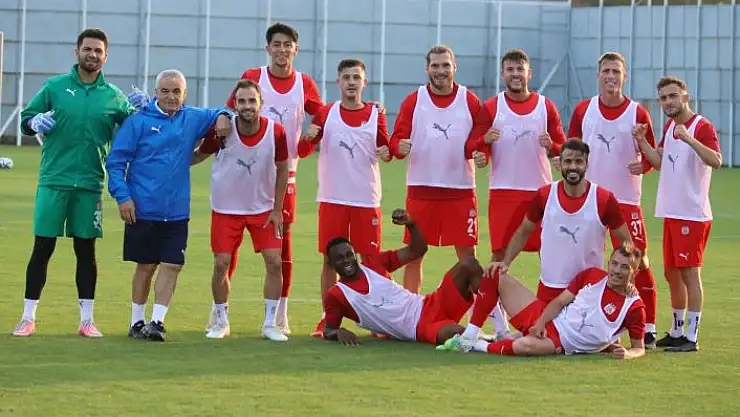 'Sivasspor´da neşeli antrenman'