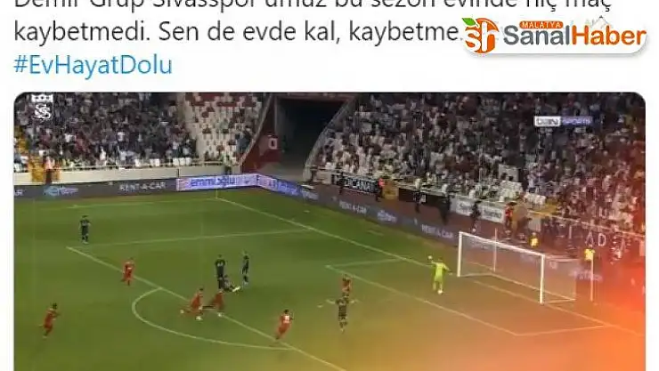 Sivasspor'dan anlamlı paylaşım