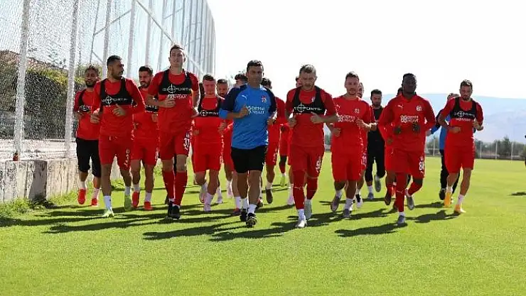 'Sivasspor, Kayserispor maçının hazırlıklarını sürdürüyor'