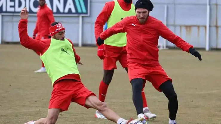 'Sivasspor, lider Trabzon maçına hazırlanıyor'