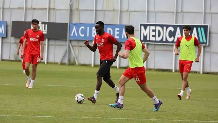 'Sivasspor, Rizespor maçı hazırlıklarını sürdürdü'