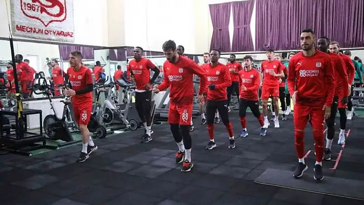 'Sivasspor salonda çalıştı'