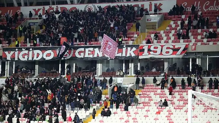 'Sivasspor taraftarı maça ilgi göstermedi'