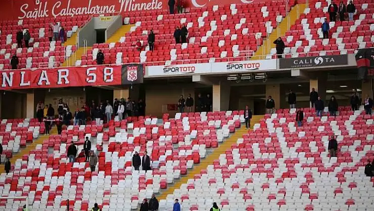 'Sivasspor taraftarı takımını yalnız bırakıyor'