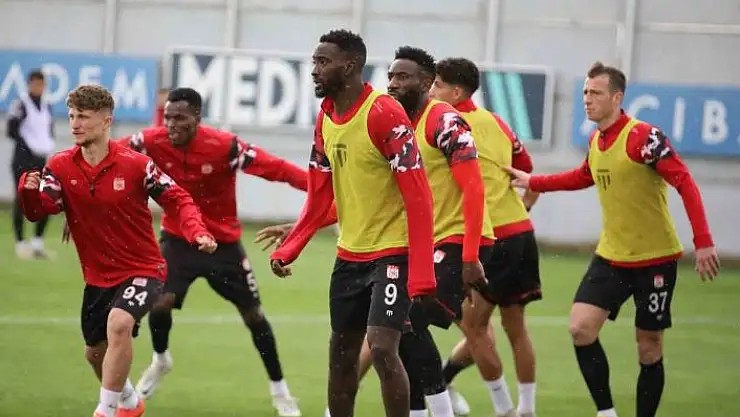 'Sivasspor, Trabzonspor maçı hazırlıklarını sürdürdü'