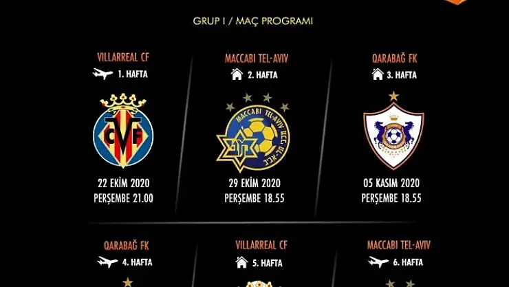 'Sivasspor´un UEFA Avrupa Ligi maç programı belli oldu'