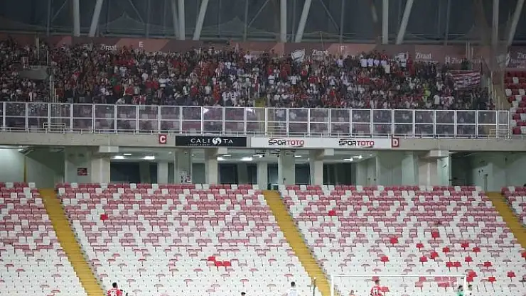 'Sivassporlu taraftarlar Samsunspor maçına ilgi göstermedi'
