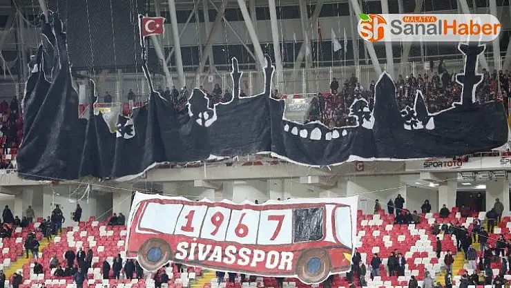 Sivassporlu taraftarlardan koreografi hazırlığı!