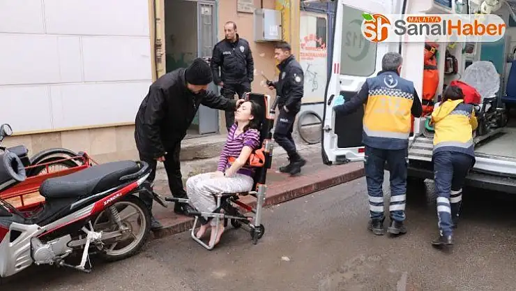 Sobadan sızan gazdan zehirlenen iki öğrenci tedavi altına alındı