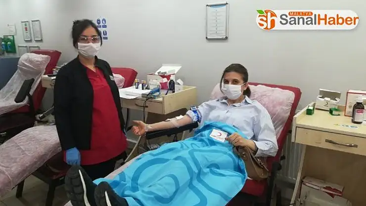 Malatya´da kan bağışına destek