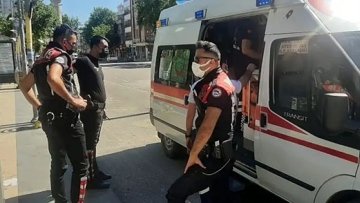 'Sokak ortasında saldırıya uğrayan kişi yaralandı'