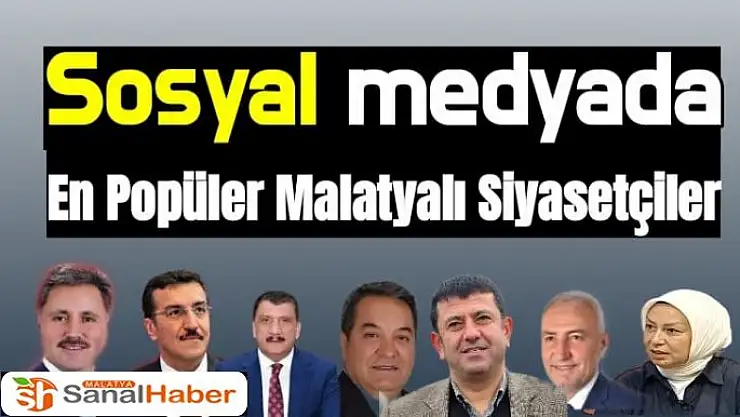Sosyal Medyada En Popüler Malatyalı Siyasetçiler