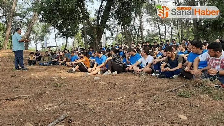 Spor, doğa ve eğitim kampı düzenlendi