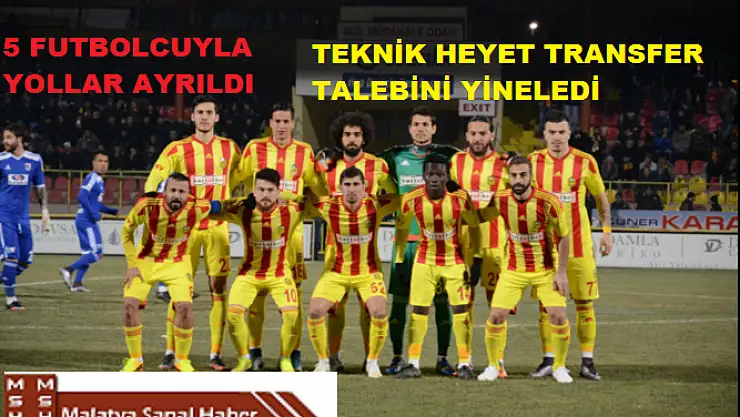 5 FUTBOLCUYLA YOLLAR AYRILDI