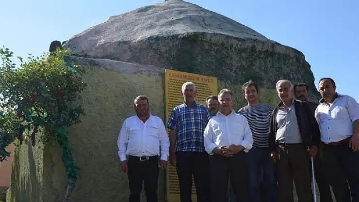 BAŞKAN BOYRAZ' DAN ALVAR KABAHABDAL TÜRBESİNE ZİYARET