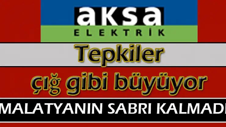 Malatya da Yüksek gelen elektrik faturalarına Vatandaşlardan Tepki