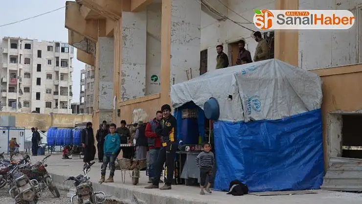 Stadyumda yaşıyorlar