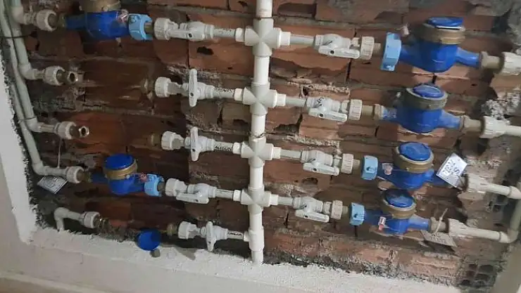 'Su sayaçlarını çaldılar'