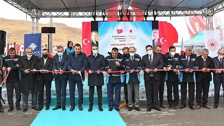 'Su temini projeleri ön tamamlama töreni gerçekleştirildi'