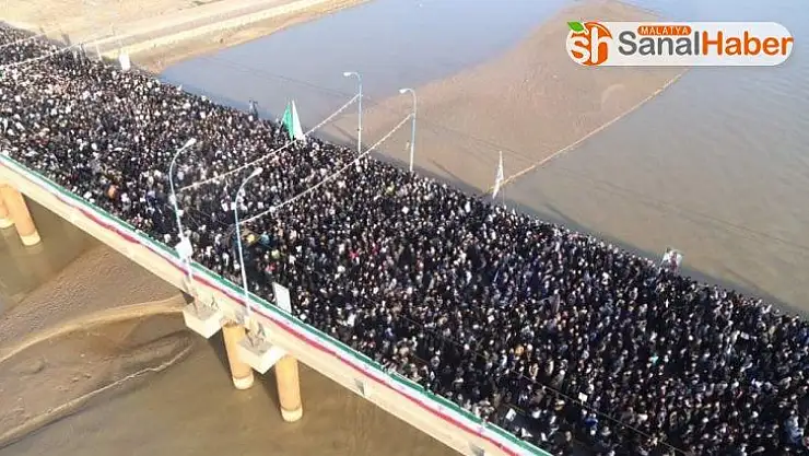 Süleymani için Ahvaz'da cenaze töreni düzenleniyor