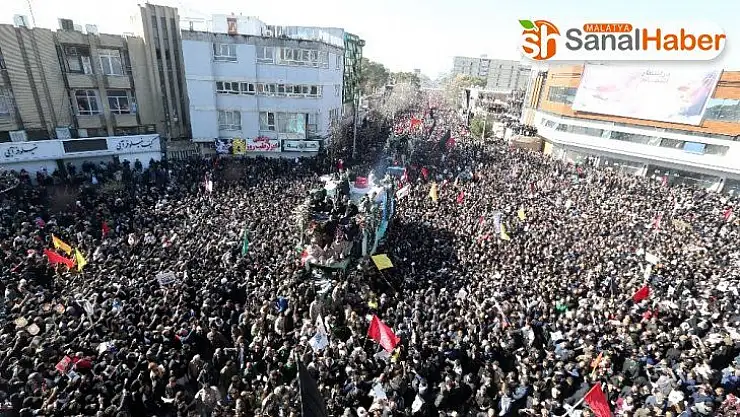 Süleymani'nin cenaze töreninde yaşanan izdihamda ölü sayısı 40'a yükseldi