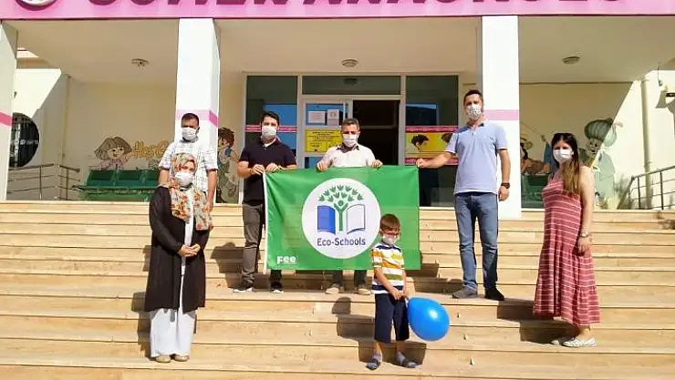 'Sümer Anaokuluna, Yeşil Bayrak ödülü'