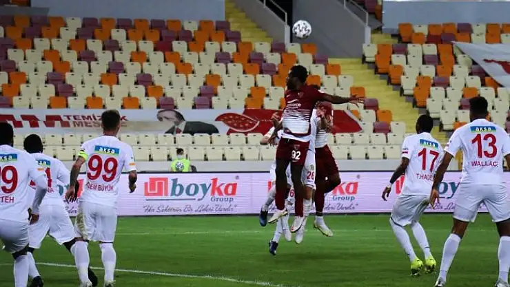 'Süper Lig: Yeni Malatyaspor: 0 - Hatayspor: 1 (İlk yarı)'